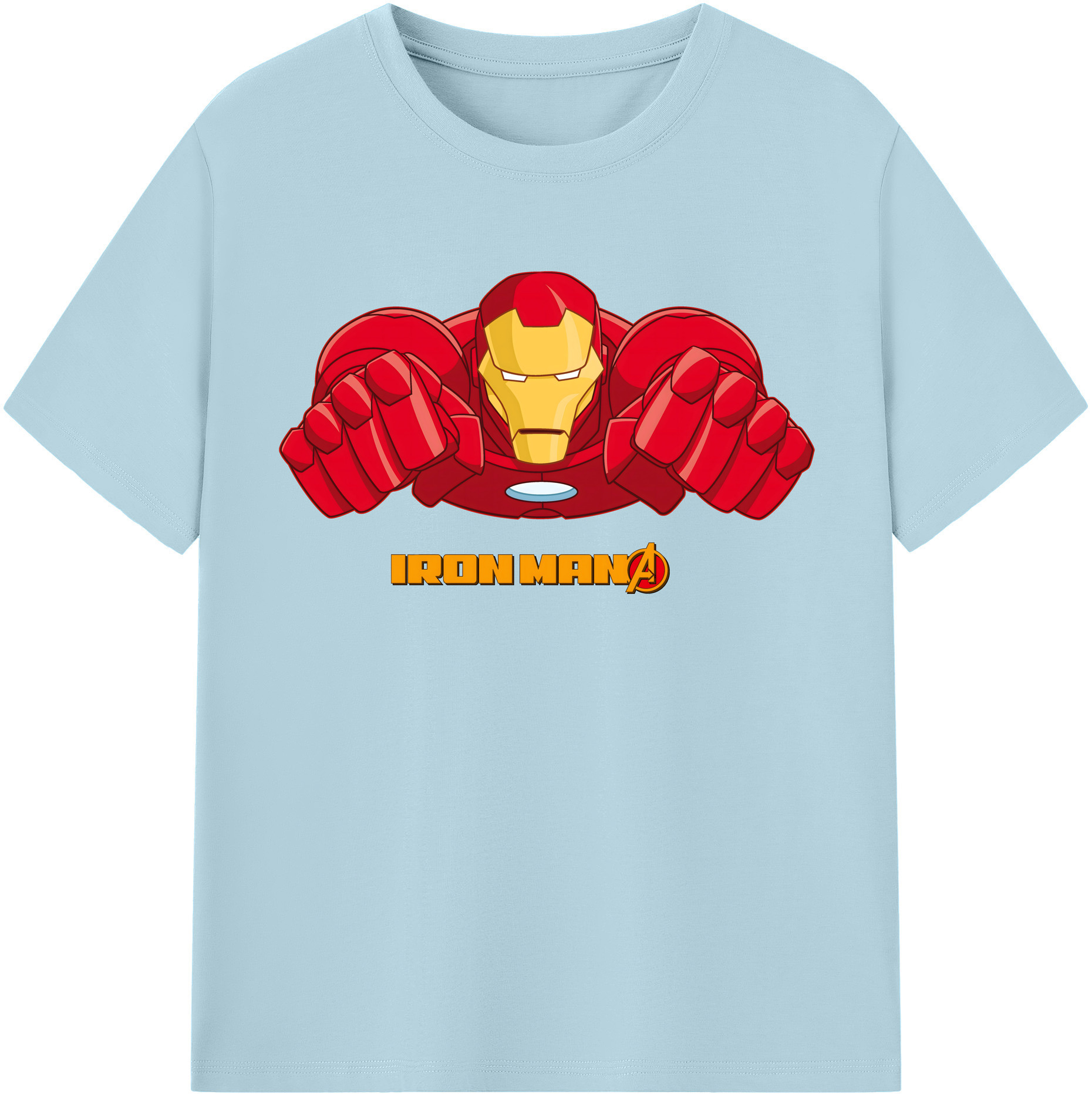 （画像用） アベンジャーズ The Avengers 綿100％半袖Tシャツ（フロントプリント）